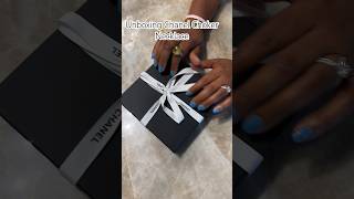 Chanel choker unboxing chanel unboxing unboxingchannel jewelry jewelrydesigner [upl. by Menzies279]