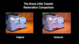 The Brave Little Toaster  Air Conditioner Scene NSTC vs PAL Restoration Comparison [upl. by Reinert]