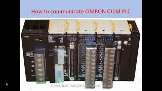 how to communicate omron plc CJ1M [upl. by Mccormac]