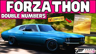 Forza horizon 5RACEOFF continuesWeekly Forzathon DOUBLE NUMBERSPlaylist rewards amp Forzathon shop [upl. by Elleraj656]