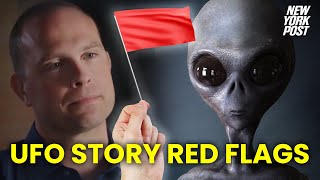 Top 5 red flags with UFO whistleblower story [upl. by Decrem]