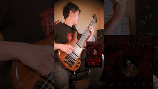 Cannibal Corpse  Scourge of Iron Bass metalbass bassguitar guitar drums voice cover [upl. by Valli]