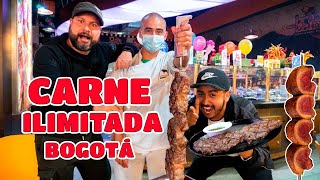 Fuimos al MEJOR RODIZIO de Bogotá  Carne Ilimitada  Los Insaciables [upl. by Aihsened]