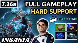 736a  Insania DISRUPTOR Hard Support Gameplay 34 ASSISTS  Dota 2 Full Match Gameplay [upl. by Airebma]