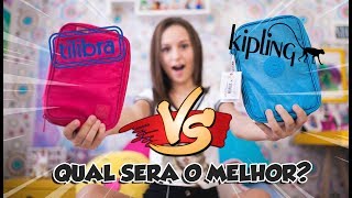 KIPLING Vs TILIBRA  QUAL É O MELHOR ESTOJO 100 PENS [upl. by Sweatt255]