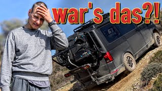 Schaffen wir den Rückweg 😟  DAS ist die Grenze unseres OffRoad Campers 🚐 Vanlife [upl. by Faun]