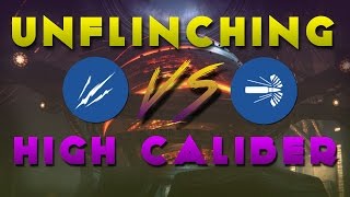 Destiny In Depth  Unflinching vs High Caliber Get These Perks [upl. by Lativa]