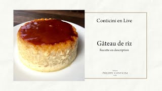 Gâteau De Riz  Conticini En Live [upl. by Nnahgem]