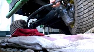 Tie Rod Change on the Backhoe [upl. by Ailliw]