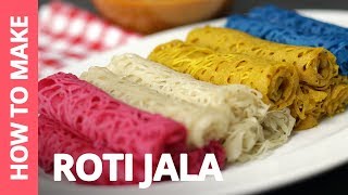 How to make Roti Jala Malaysia National Day Edition — Recipe by Plated Asia [upl. by Teeter594]