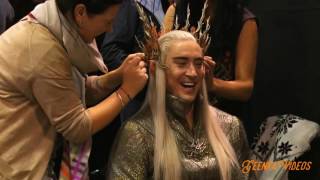 The Elves  THE HOBBIT CAST  BEST MOMENTS  PART 1 [upl. by Annoeik]