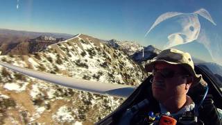 Glider Flying Utahs Wasatch Mountains [upl. by Tomaso]