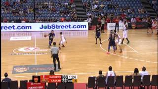 2014 AirAsia ABL Game 42 JobStreetcom Singapore Slingers vs Laskar Dreya South Sumatra [upl. by Rowan]