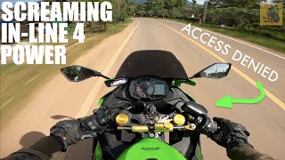 10 Minutes of 250cc Inline Four Screaming Kawasaki ZX25R Pure Audio [upl. by Verile147]