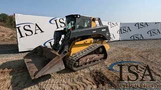 39391  2018 Deere 333G Skid Steer Will Be Sold At Auction [upl. by Ng236]