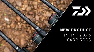 Daiwa INFINITY X45 Carp Rods  Daiwa Carp [upl. by Reppep]