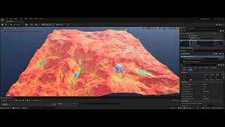 Gaea2Unreal  Weightmap Import Demo [upl. by Znerol]