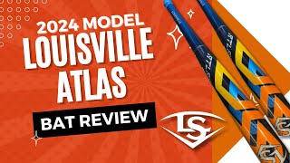 Louisville Slugger Atlas Baseball Bat Review 2024 USSSA amp BBCOR [upl. by Trauner]