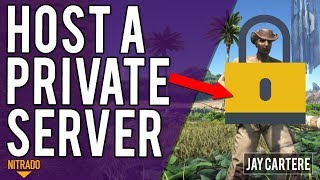 How To Host A Private ARK Server On PS4 Using Nitrado  ARK Survival Evolved PS4 Tutorial [upl. by Clorinde]