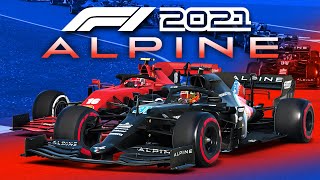 F1 2021 ALPINE MOD GAMEPLAY  Esteban Ocon Onboard [upl. by Teloiv]