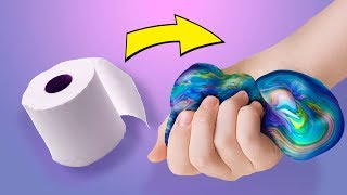 12 UNBELIEVABLE DIY SLIMESQUISHY CRAFTS [upl. by Dielu]