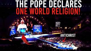 POPE FRANCIS Declares One World Religion  HE OPENLY DENIES JESUS CHRIST [upl. by Barron]