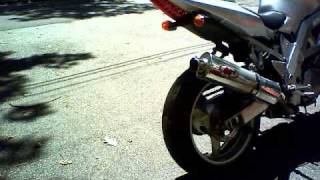 Suzuki SV1000 w M4 Stainless 34 System [upl. by Arrat]