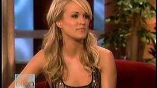 Ellen Interview w Carrie Underwood [upl. by Ocko]