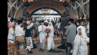 Hadi amp Adinah  Malay Wedding Showreel  Fullerton Bay Hotel [upl. by Nyrac110]