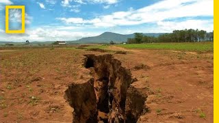 What Made the Ground Split Open in Kenya  National Geographic [upl. by Juanita756]