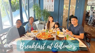 Breakfast at Antonios Tagaytay [upl. by Haldis]