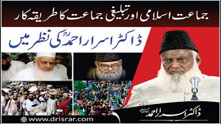 JmaateIslami Aur Tablighi Jmaat Ka TareqaeKar Dr Israr Ahmad Ki Narz Main   Dr Israr Ahmed [upl. by Lewiss205]