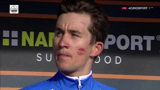 TirrenoAdriatico 2018 Michał Kwiatkowski wygrywa [upl. by Etezzil971]