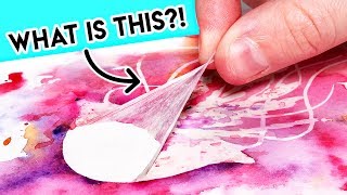 8 COOL WATERCOLOR TECHNIQUES TO SPICE UP BORING PAINTINGS [upl. by Walli829]