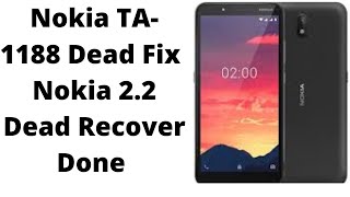 Nokia TA1188 Dead Fix l Nokia 22 Dead Recover Done [upl. by Martinsen]