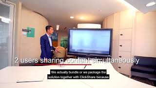 Barco ClickShare Customer Story Petronas Digital Collaboration Center PDCC [upl. by Cordeelia]