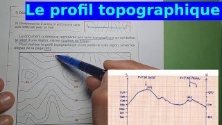 Le profil topographique [upl. by Bausch]