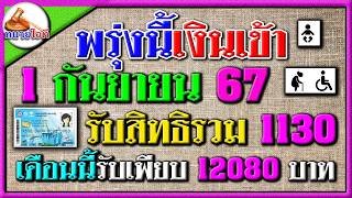 เดือนนี้บัตรคนจนรับมากสุดที่เคยมีมา พรุ่งนี้ 1 กยเงินเข้า 1130 บาท ผู้สูงอายุ ผู้พิการ รับ 23เด้ง [upl. by Dot546]