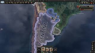 Hoi4 Argentina  Declaring War on Paraguay [upl. by Noella]