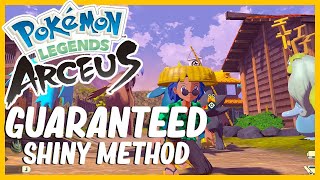 The NEW SHINY METHOD How to get Easy Shiny Pokemon in Pokemon Legends Arceus Outbreak Method [upl. by Noivaz302]