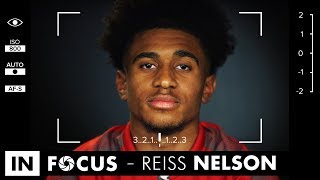 quotI just cant wait until Im playingquot  Reiss Nelson in focus [upl. by Budding]