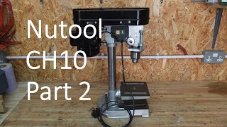 Replacing the Bearings in a NuTool CH10 Pillar Drill [upl. by Neeka]