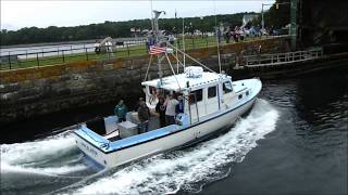 Blynman Canal Drawbridge Gloucester MA [upl. by Dione]