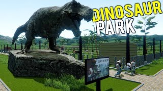 BUILDING AND OWNING A DINOSAUR THEME PARK Jurassic Park Simulator  Mesozoica Early Access Gameplay [upl. by Simpson]