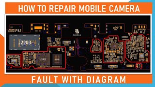 HOW TO REPAIR CAMERA PROBLEM WITH DIAGRAM  DEPTH KNOWLEGE OF CAMERA SECTION  977 9861 990 125 [upl. by Witha]