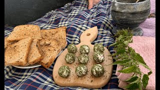 She collects and cooks edible nettle seeds Part 29 ASMR [upl. by Jaworski881]