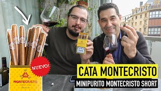 🔥 NUEVO MONTECRISTO SHORT Minipurito  CATA mini purito  Cigar Specialist [upl. by Gagne567]