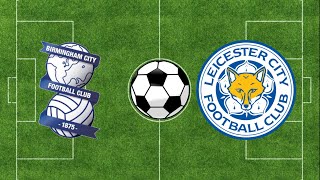 Birmingham vs Leicester City  EFL Championship 2324  PES 21 [upl. by Netty]