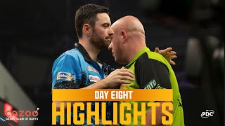 SEMIFINALS SECURED  Day Eight Highlights  2022 Cazoo Grand Slam of Darts [upl. by Horgan]