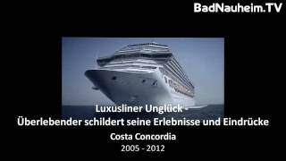 Costa Concordia Luxusliner Unglück  Luxury Cruise Ship Disaster  Interview [upl. by Victoria]